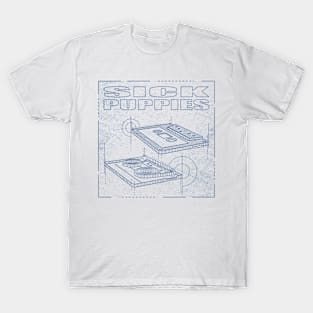 Sick Puppies - Technical Drawing T-Shirt